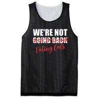 WeRe Not Eating Cats WeRe Not Going Back Kamala 2024 Mesh Reversible Basketball Jersey Tank