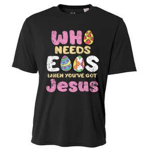 Who Needs Eggs When Youve Got Jesus Easter Cooling Performance Crew T-Shirt