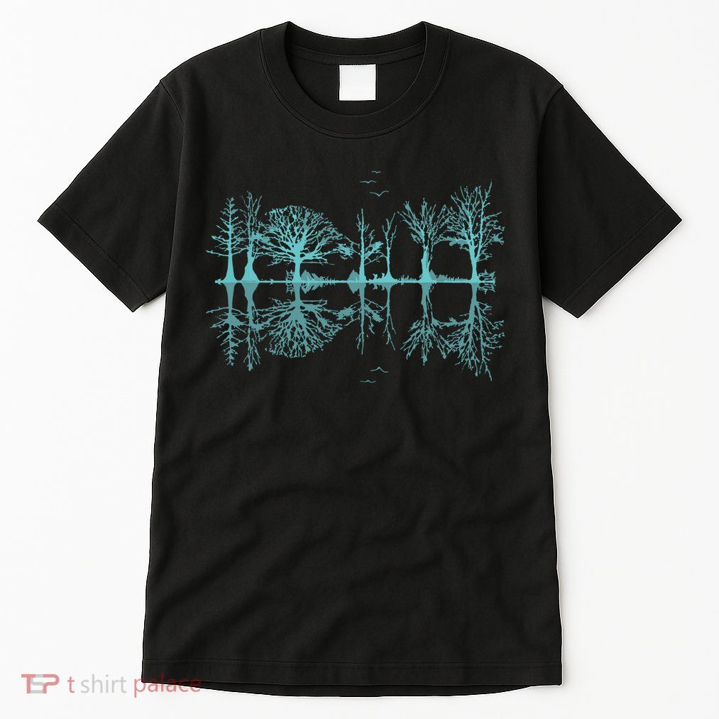 Wildlife Nature Forest Trees Reflection Outdoor Forest Tall T-Shirt