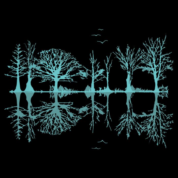 Wildlife Nature Forest Trees Reflection Outdoor Forest Bucket Hat