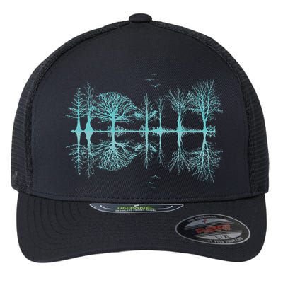 Wildlife Nature Forest Trees Reflection Outdoor Forest Flexfit Unipanel Trucker Cap