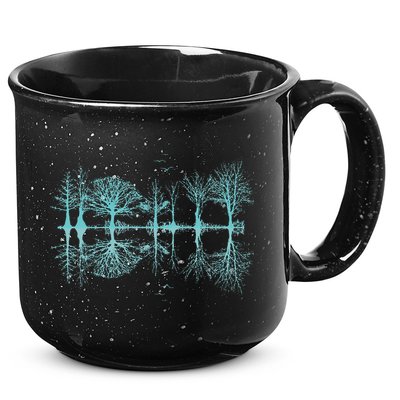 Wildlife Nature Forest Trees Reflection Outdoor Forest 15oz Campfire Ceramic Mug