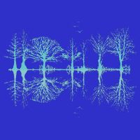 Wildlife Nature Forest Trees Reflection Outdoor Forest Sweatshirt