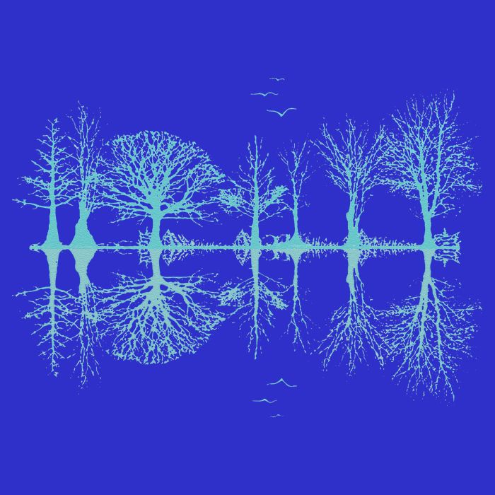 Wildlife Nature Forest Trees Reflection Outdoor Forest Womens Tank Top
