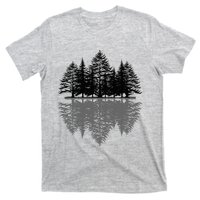 Wildlife Nature Forest Trees Reflection Outdoor Forest T-Shirt