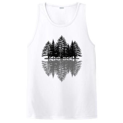 Wildlife Nature Forest Trees Reflection Outdoor Forest PosiCharge Competitor Tank