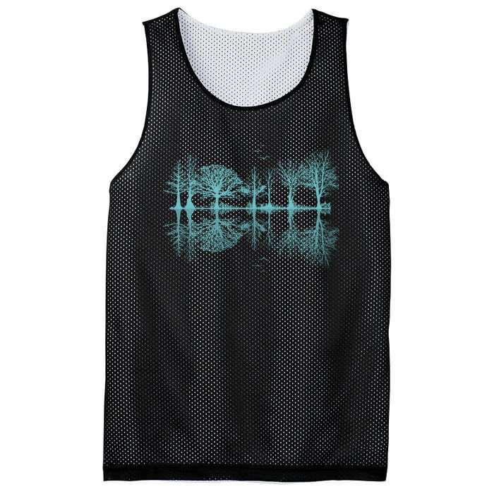 Wildlife Nature Forest Trees Reflection Outdoor Forest Mountain Wildlife Nature Mesh Reversible Basketball Jersey Tank