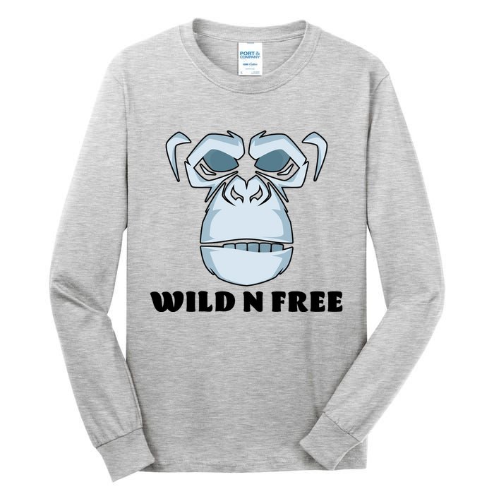 Wild N Free Monkey Tall Long Sleeve T-Shirt