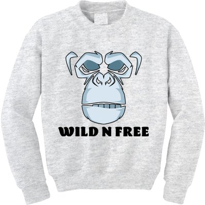 Wild N Free Monkey Kids Sweatshirt