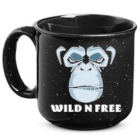 Wild N Free Monkey 15oz Campfire Ceramic Mug