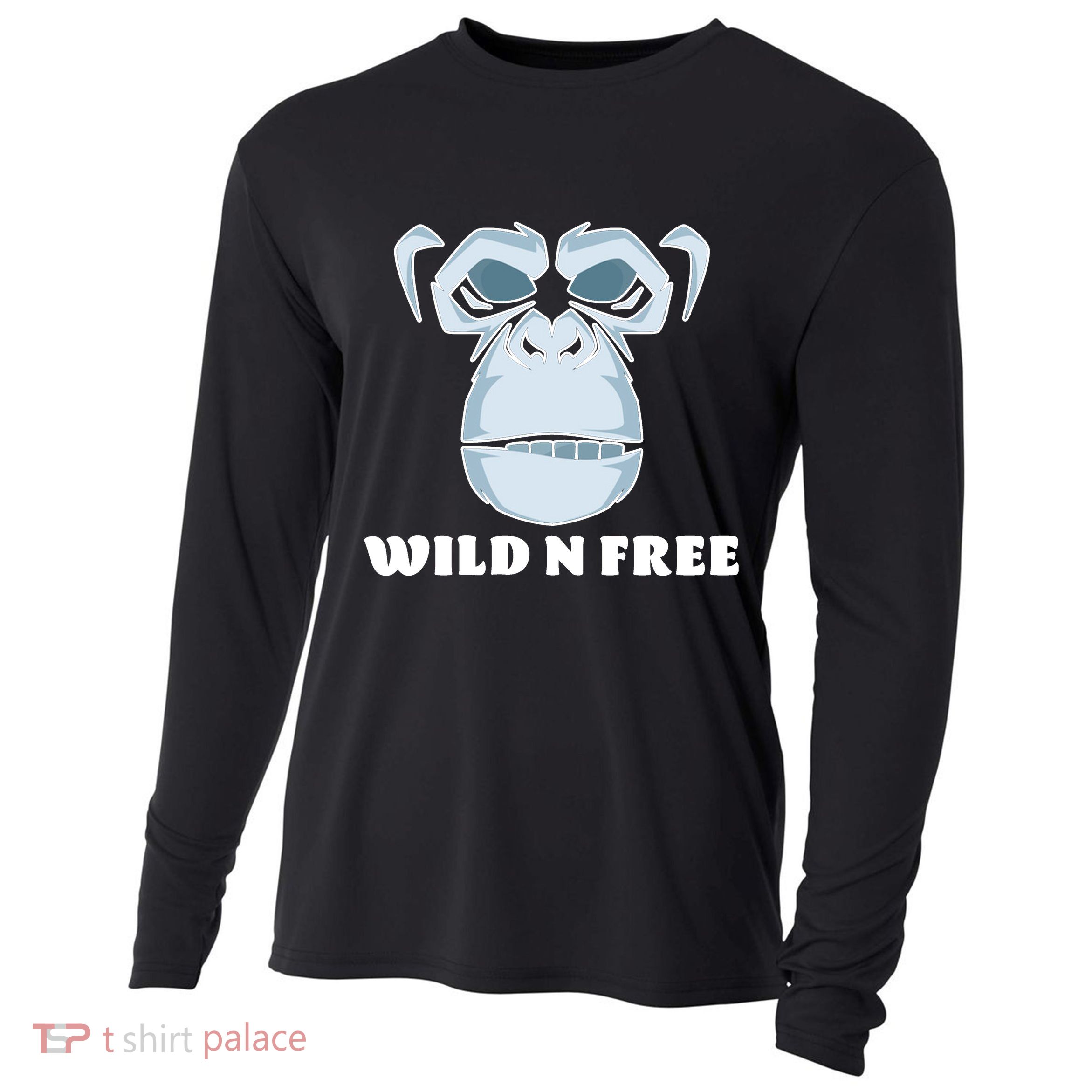 Wild N Free Monkey Cooling Performance Long Sleeve Crew