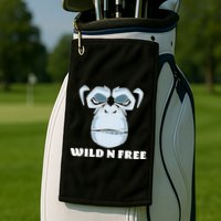 Wild N Free Monkey Golf Towel