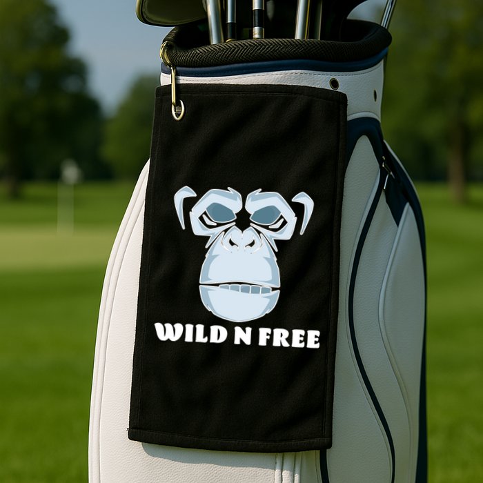 Wild N Free Monkey Golf Towel
