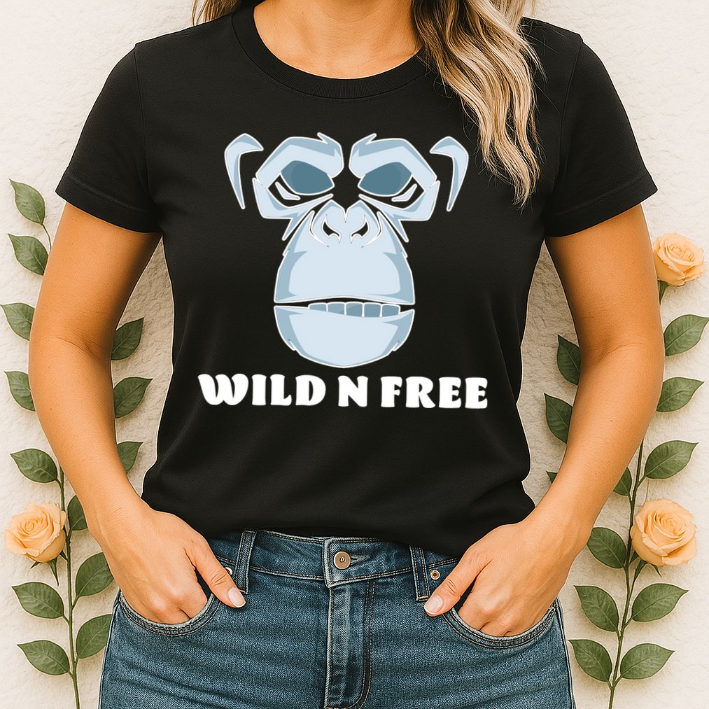 Wild N Free Monkey Womens T-Shirt