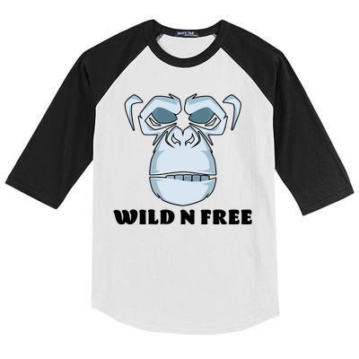 Wild N Free Monkey Kids Colorblock Raglan Jersey