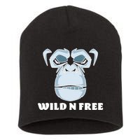 Wild N Free Monkey Short Acrylic Beanie