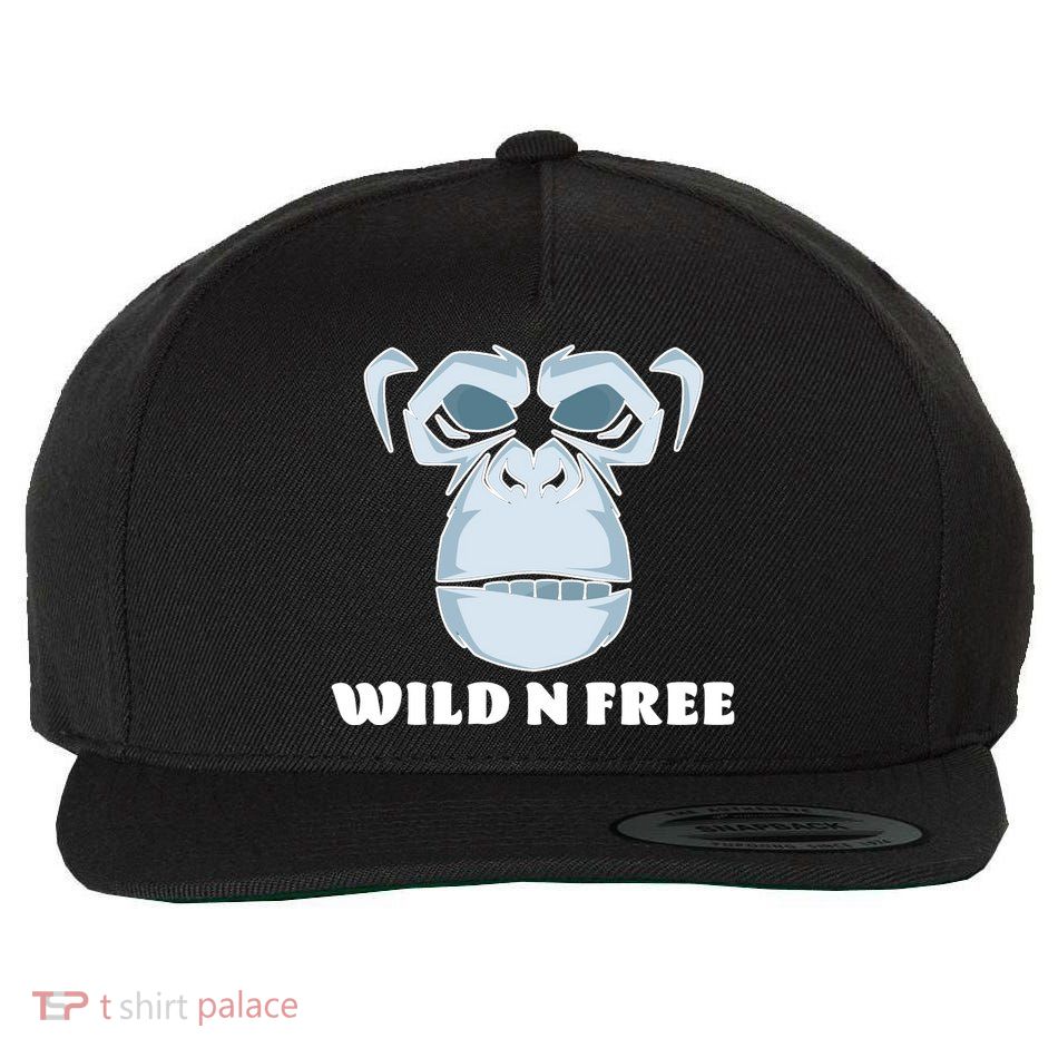 Wild N Free Monkey Wool Snapback Cap