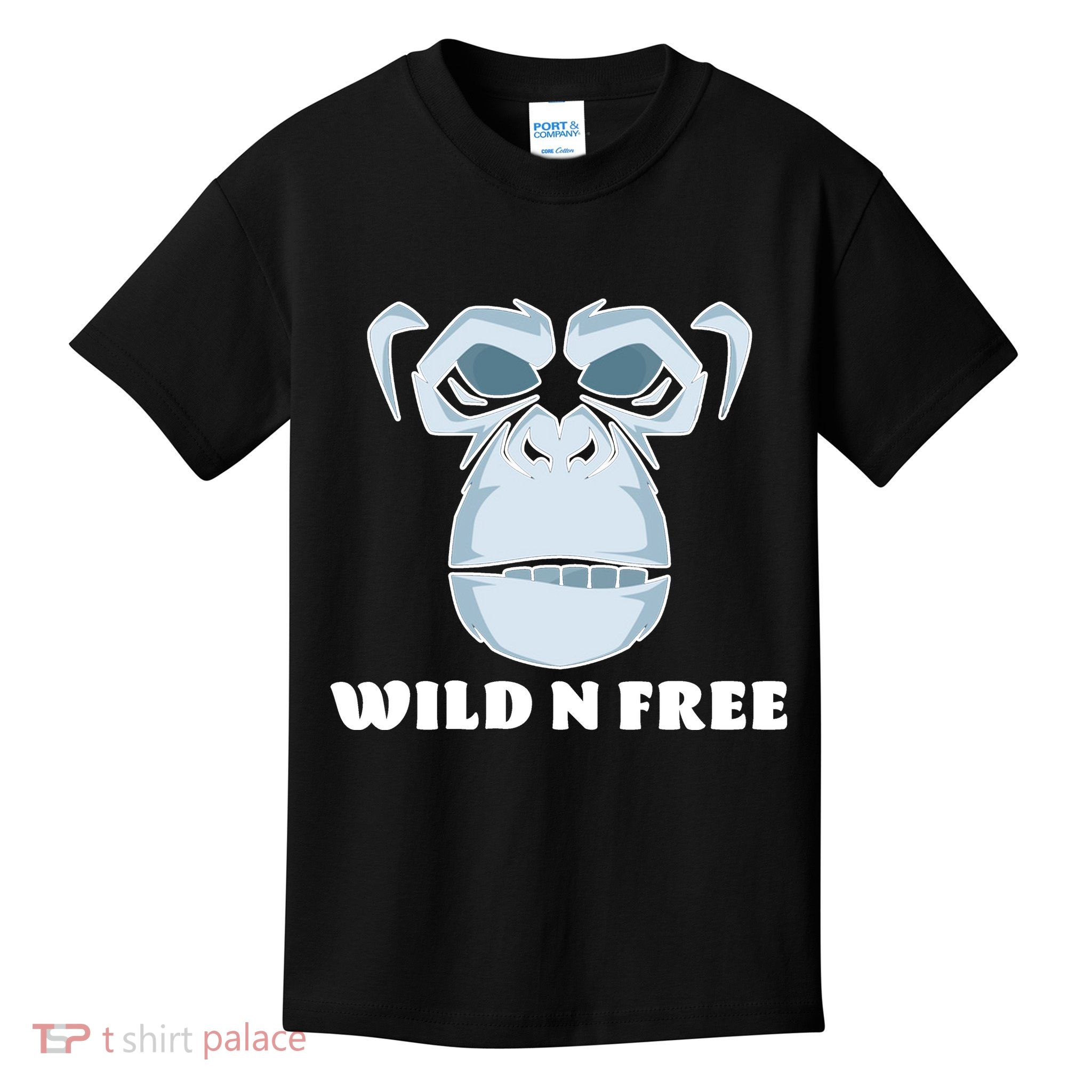 Wild N Free Monkey Kids T-Shirt