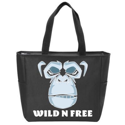 Wild N Free Monkey Zip Tote Bag