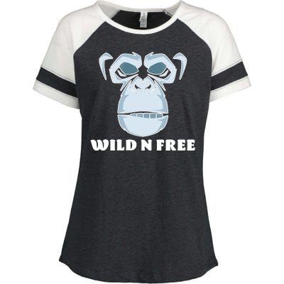 Wild N Free Monkey Enza Ladies Jersey Colorblock Tee