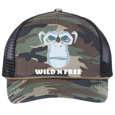 Wild N Free Monkey Retro Rope Trucker Hat Cap