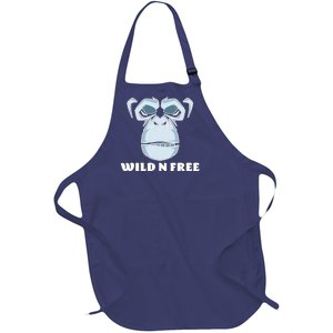 Wild N Free Monkey Full-Length Apron With Pockets