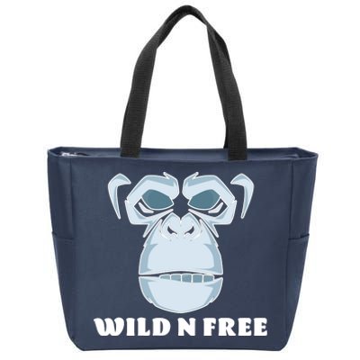 Wild N Free Monkey Zip Tote Bag