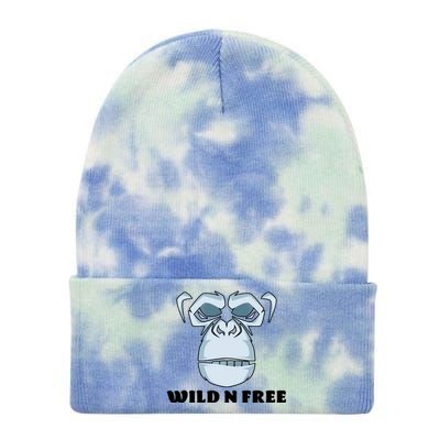 Wild N Free Monkey Tie Dye 12in Knit Beanie