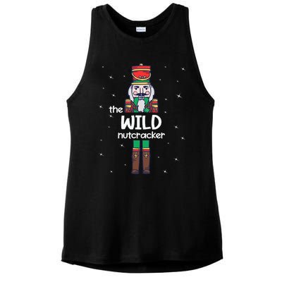 Wild Nutcracker Family Matching Ladies PosiCharge Tri-Blend Wicking Tank