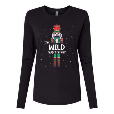 Wild Nutcracker Family Matching Womens Cotton Relaxed Long Sleeve T-Shirt