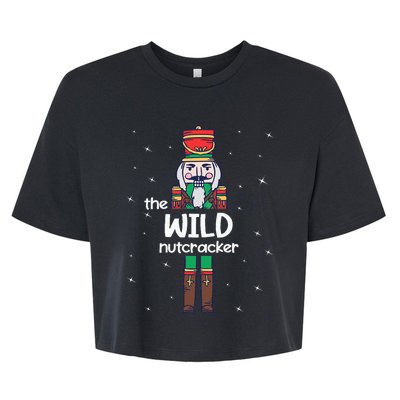 Wild Nutcracker Family Matching Bella+Canvas Jersey Crop Tee