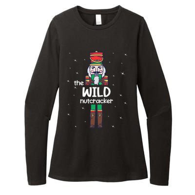 Wild Nutcracker Family Matching Womens CVC Long Sleeve Shirt