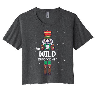 Wild Nutcracker Family Matching Women's Crop Top Tee