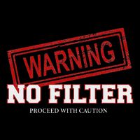 Warning No Filter Proceed With Caution Mousepad