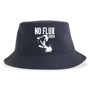 Welder No Flux Given | Funny Welding Dads Sustainable Bucket Hat