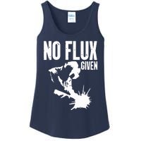 Welder No Flux Given | Funny Welding Dads Ladies Essential Tank