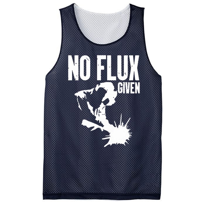 Welder No Flux Given | Funny Welding Dads Mesh Reversible Basketball Jersey Tank