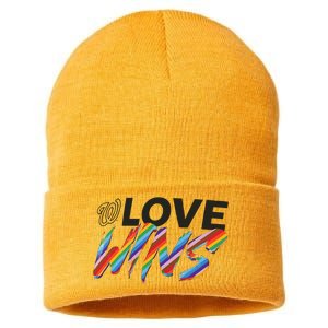 Washington Nationals Fanatics Branded Love Wins Sustainable Knit Beanie