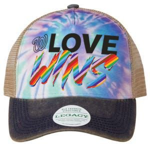 Washington Nationals Fanatics Branded Love Wins Legacy Tie Dye Trucker Hat