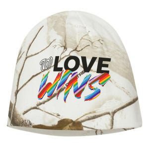 Washington Nationals Fanatics Branded Love Wins Kati - Camo Knit Beanie