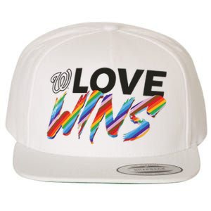 Washington Nationals Fanatics Branded Love Wins Wool Snapback Cap