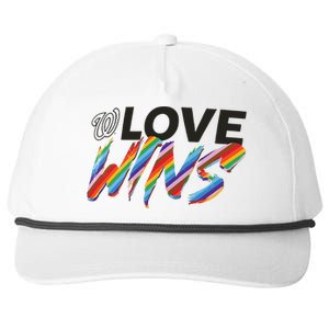 Washington Nationals Fanatics Branded Love Wins Snapback Five-Panel Rope Hat