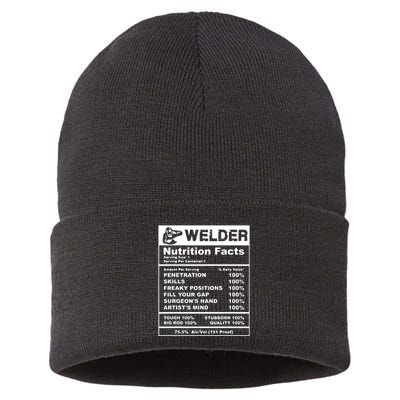 Welder Nutrition Facts Welder Sustainable Knit Beanie