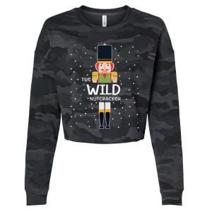 Wild Nutcracker Family Matching Funny Pajama Cropped Pullover Crew