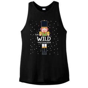 Wild Nutcracker Family Matching Funny Pajama Ladies PosiCharge Tri-Blend Wicking Tank