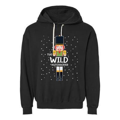 Wild Nutcracker Family Matching Funny Pajama Garment-Dyed Fleece Hoodie