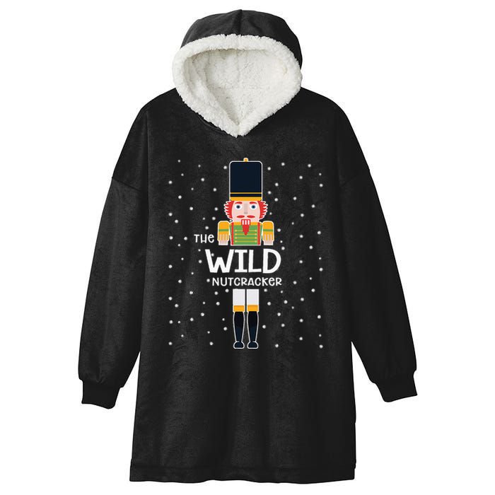 Wild Nutcracker Family Matching Funny Pajama Hooded Wearable Blanket