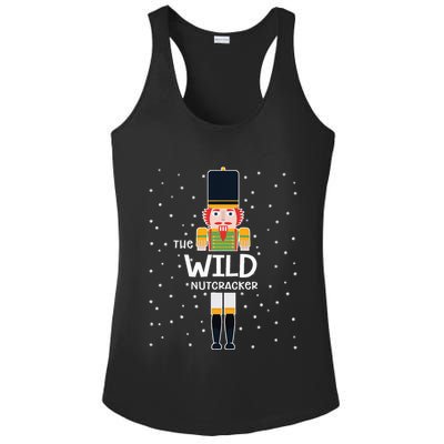 Wild Nutcracker Family Matching Funny Pajama Ladies PosiCharge Competitor Racerback Tank