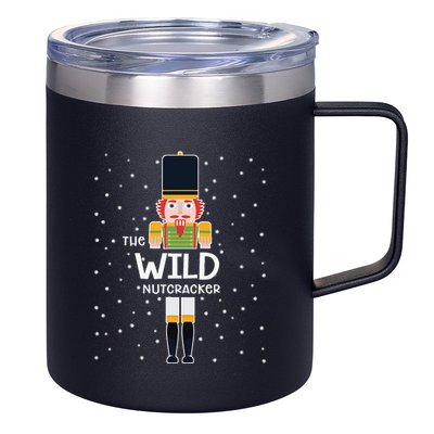 Wild Nutcracker Family Matching Funny Pajama 12oz Stainless Steel Coffee Mug