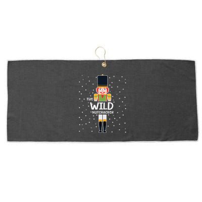 Wild Nutcracker Family Matching Funny Pajama Large Microfiber Waffle Golf Towel